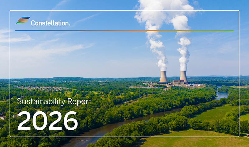 cover image of the 2026 Constellation Sustainability Report